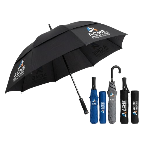 Custom umbrella printing